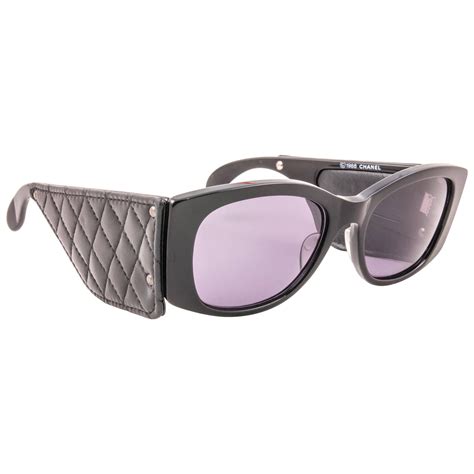 chanel sunglasses quilted sides|chanel sunglasses with clear sides.